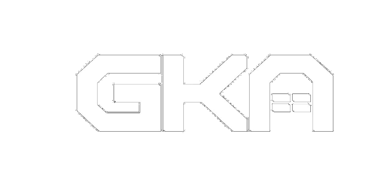 Logo PT Gratia Karunia Agung (putih)